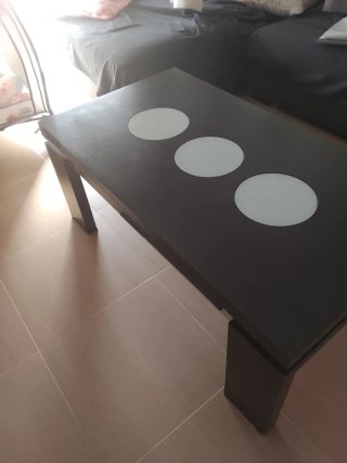 Mueble modular extensible y mesa comedor