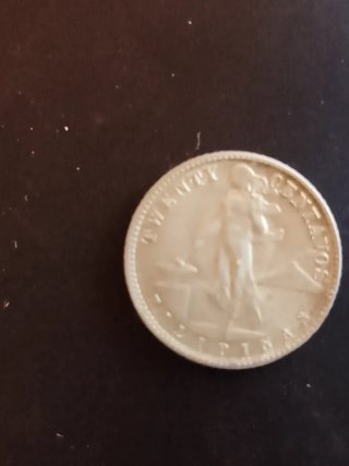 Moneda de Plata Filipinas.