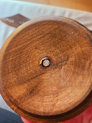 Portagioie scatola legno intagliato a mano