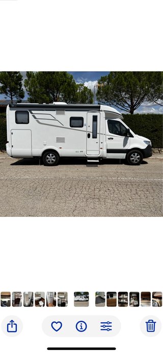 HYMER-MERCEDES-Aut 9V-solo un dueño-Muchos extras