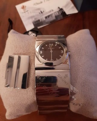 Reloj Cauny Plata y Marrón Nuevo