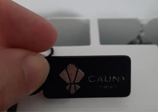 Reloj Cauny Plata y Marrón Nuevo