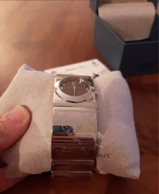 Reloj Cauny Plata y Marrón Nuevo