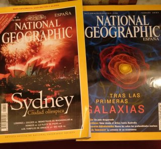 Revistas National Grographic de 2000 a 2003
