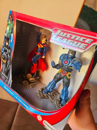 Action Figure Justice League Superman vs Darkseid