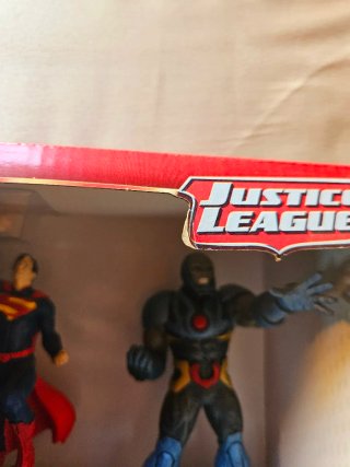 Action Figure Justice League Superman vs Darkseid