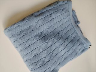 Jersey Ralph Lauren Celeste Trenzado Algodón