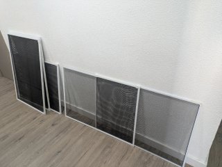 Mosquiteras para persianas (4 uds) 70x100-192cm