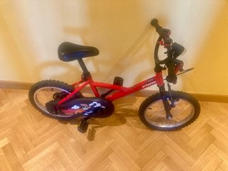Bicicleta BTWIN 16 Niños 4-6 Años Roja