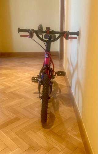 Bicicleta BTWIN 16 Niños 4-6 Años Roja