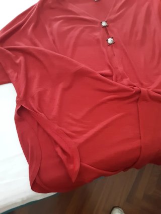Copricostume La Perla Rosso Taglia Unica