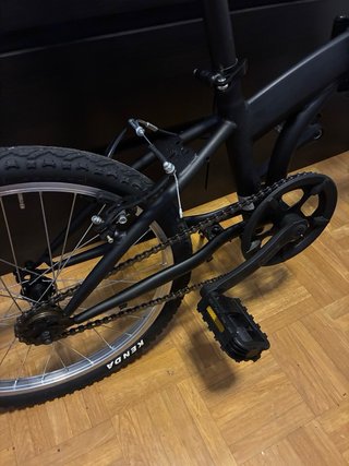 Bicicleta Nilox Plegable 20 Negra