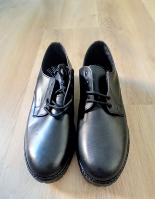Zapatos de vestir hombre Talla 47 Negro. Nuevo