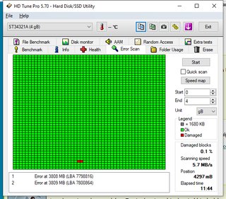 Lote 5 Discos Duros IDE 4GB Vintage