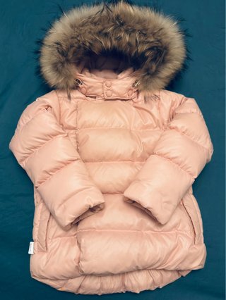 Traje Nieve Niña 90% Plumón Rosa