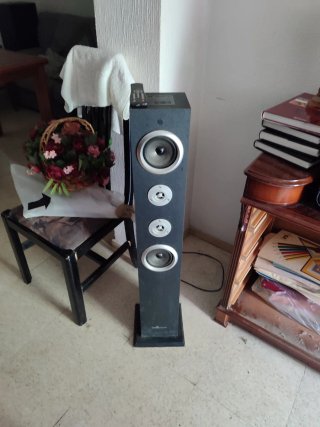 Torre de Sonido Negra