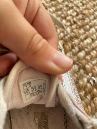Vans niña purpurina rosa talla 31