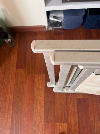 2 Hamacas Aluminio Beige y Plata