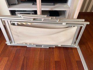 2 Hamacas Aluminio Beige y Plata
