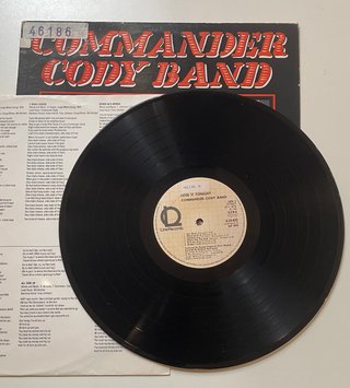 Commander Cody Band Lose It Tonight LP