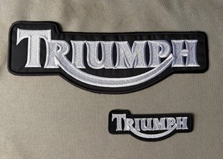 Parches TRIUMPH para chaqueta