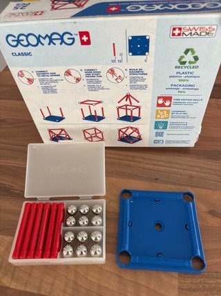 Set di Costruzione Magnetica con Sfere e Barre