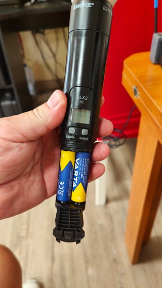 Shure SLX2/SLX4 Micrófono Inalámbrico