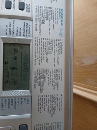 Piano eléctrico Casio con soporte