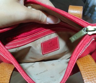 Bolso de piel El Caballo rojo