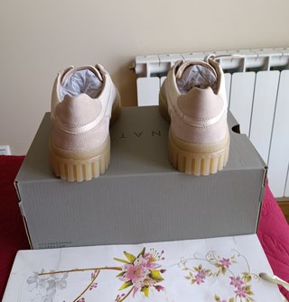 Zapatillas Clarks Mayhill Lace Beige 39 de 120€
