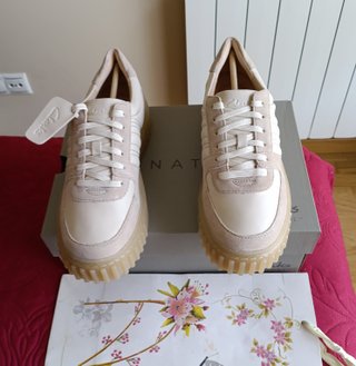 Zapatillas Clarks Mayhill Lace Beige 39 de 120€