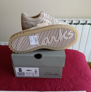 Zapatillas Clarks Mayhill Lace Beige 39 de 120€