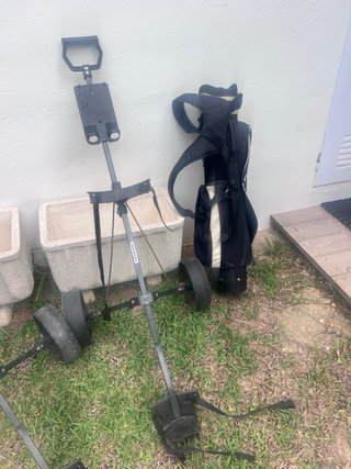 Carros de golf - Bolsas de golf - palos de golf