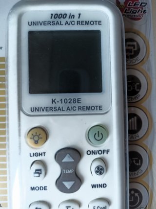 Telecomando Universale A/C CHUNGHOP K-1028E