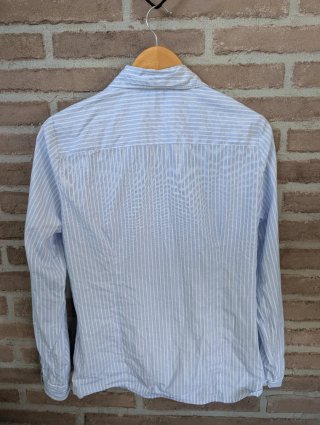 Camisa de rayas Easy Wear azul talla 44 mujer