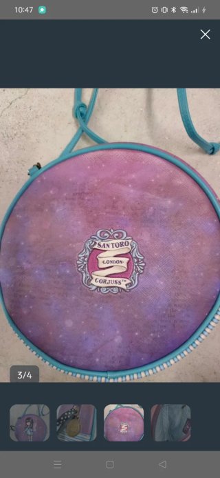 Bolso redondo Gorjuss niña hada