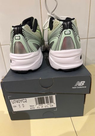 New Balance 740. 37.5 Beige/Verde