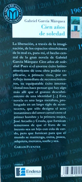 Lote 2 libros Gabriel García Márquez