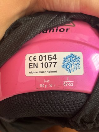Casco de moto infantil rosa NZI
