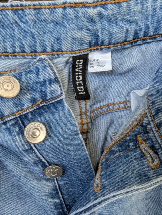 Vaqueros rotos de moda mujer talla 40