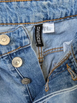 Vaqueros rotos de moda mujer talla 40