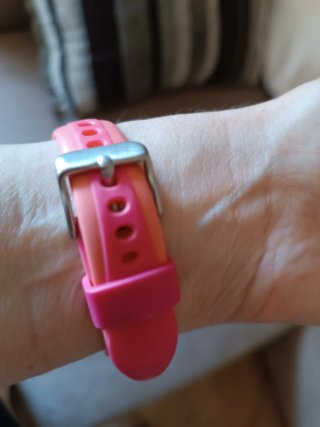 Reloj Kalenji Mujer/Niña Cronómetro Rosa Naranja