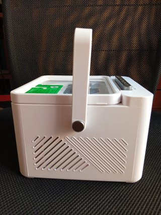 Reproductor CD/Casete Retro Blanco