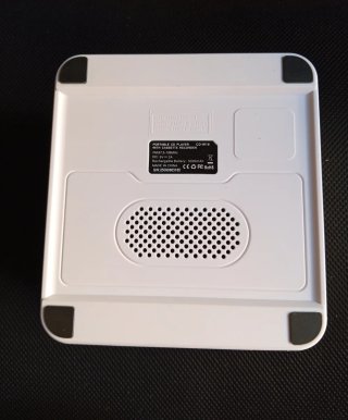 Reproductor CD/Casete Retro Blanco