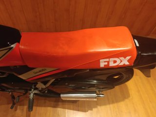 Derbi FDX Ciclomotor Negro/Rojo