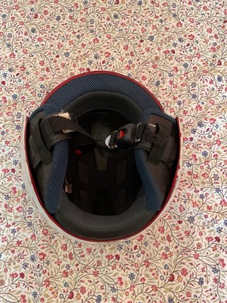 Casco de moto S-MAC rojo