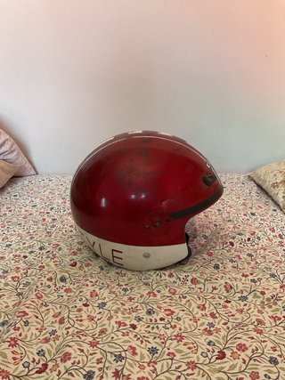 Casco de moto S-MAC rojo