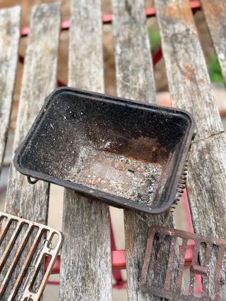 Barbacoa japonesa de metal