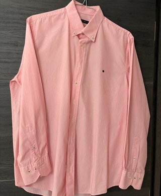 Camisa Purificación García Rosa Rayas