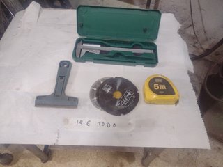 Lote herramientas: calibre analógico.etc